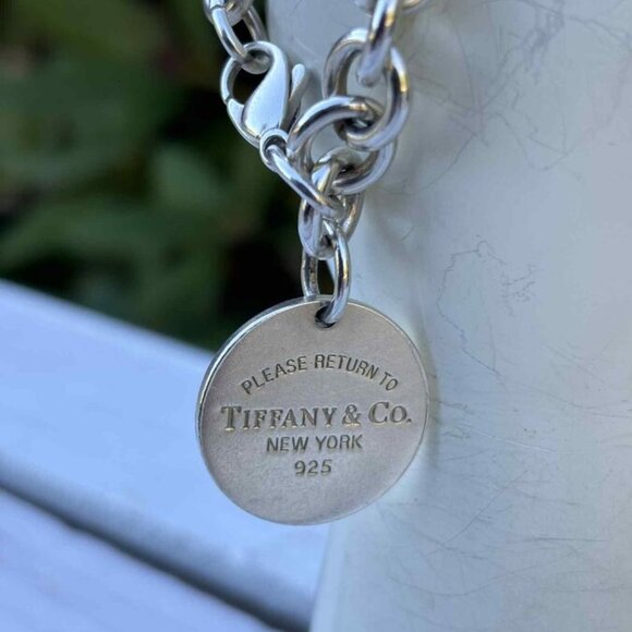 Tiffany & Co. Circle Tag Charm Bracelet - Picture 7 of 8